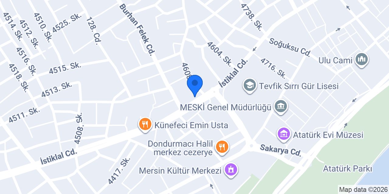 Kuaför Mustafa Ceylan konumu