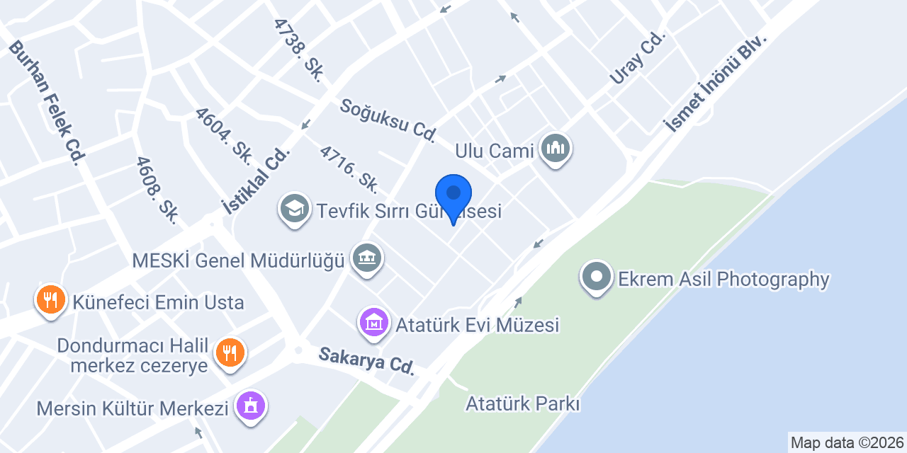 Erdem Balık konumu