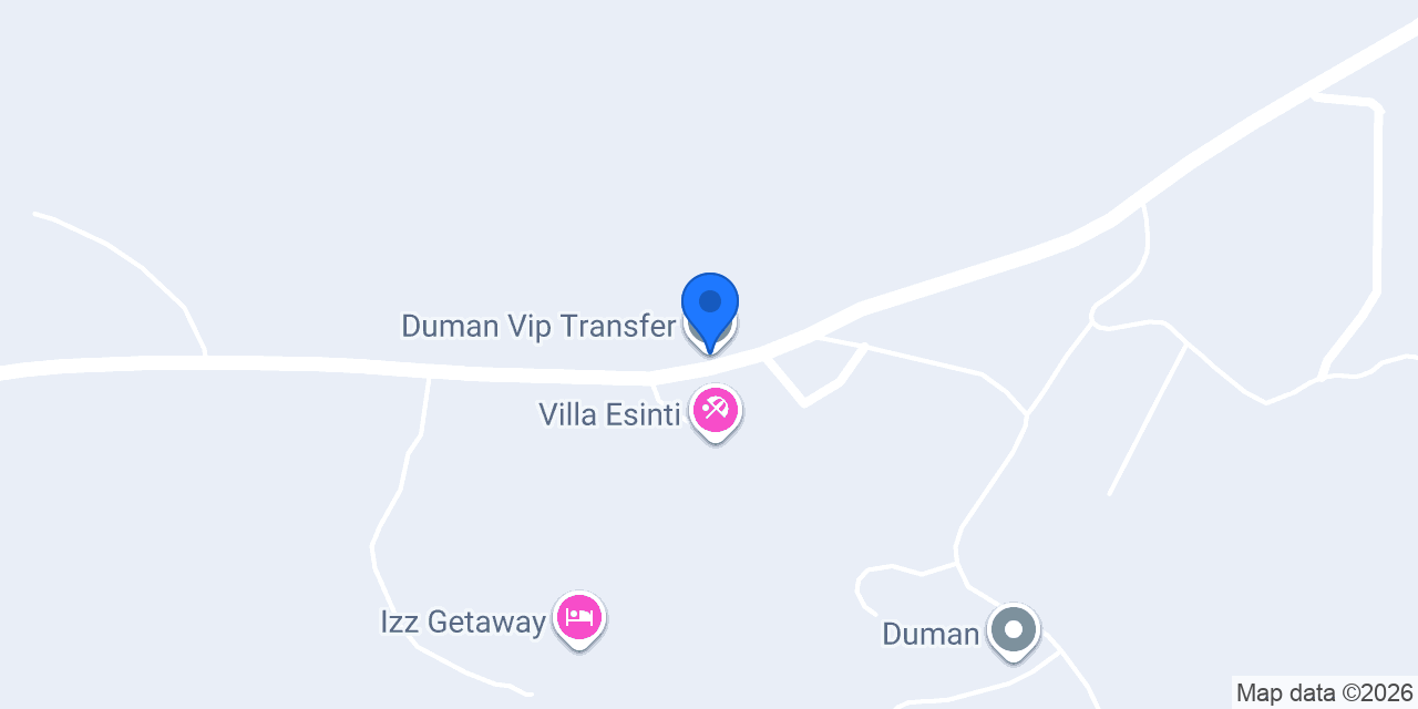 Duman Vip Transfer konumu