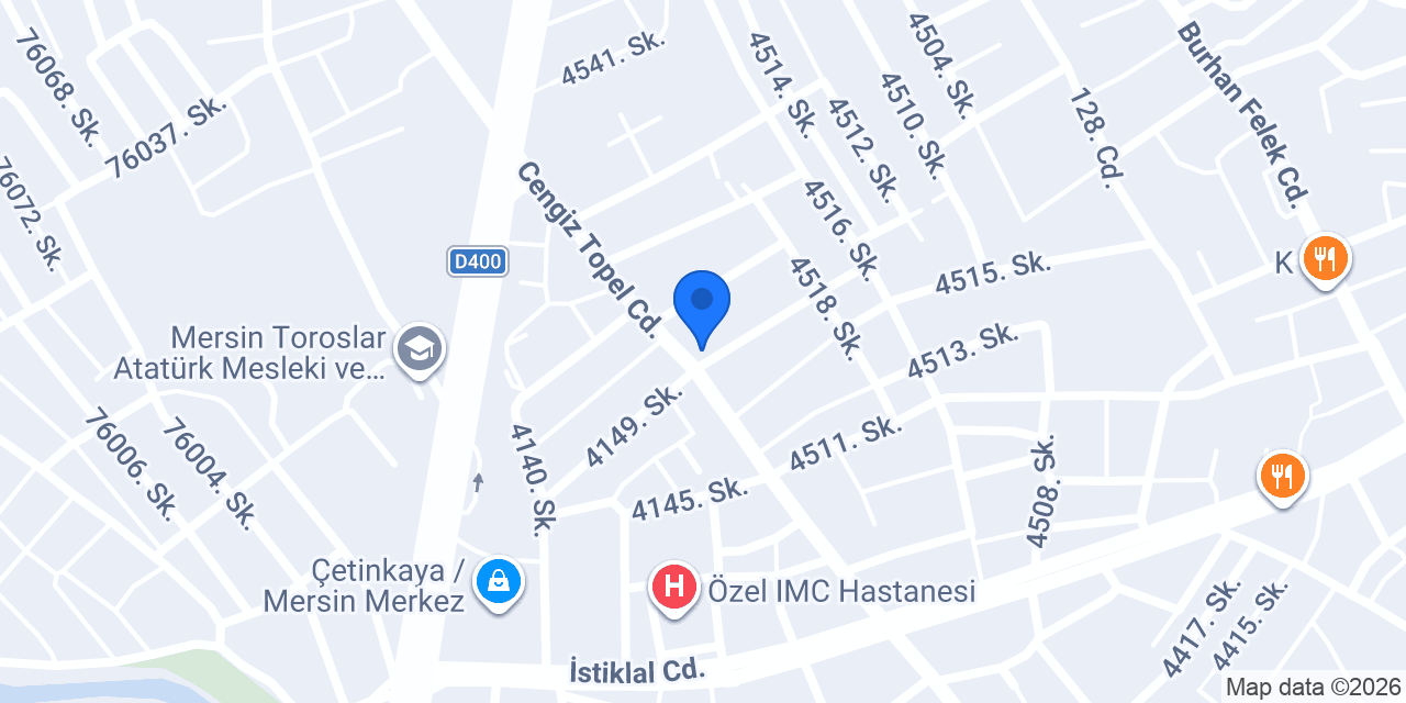 İlkyaz Fırını konumu
