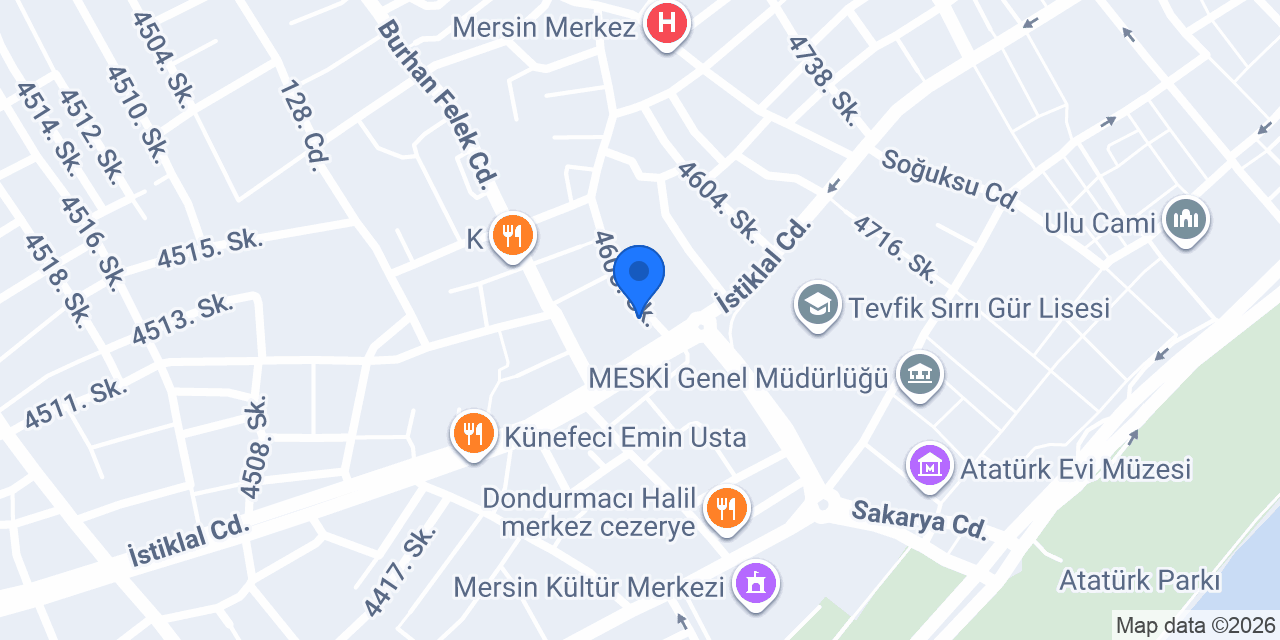Menas konumu