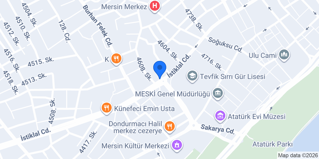 DENATA TURİZM SEYAHAT ACENTASI konumu