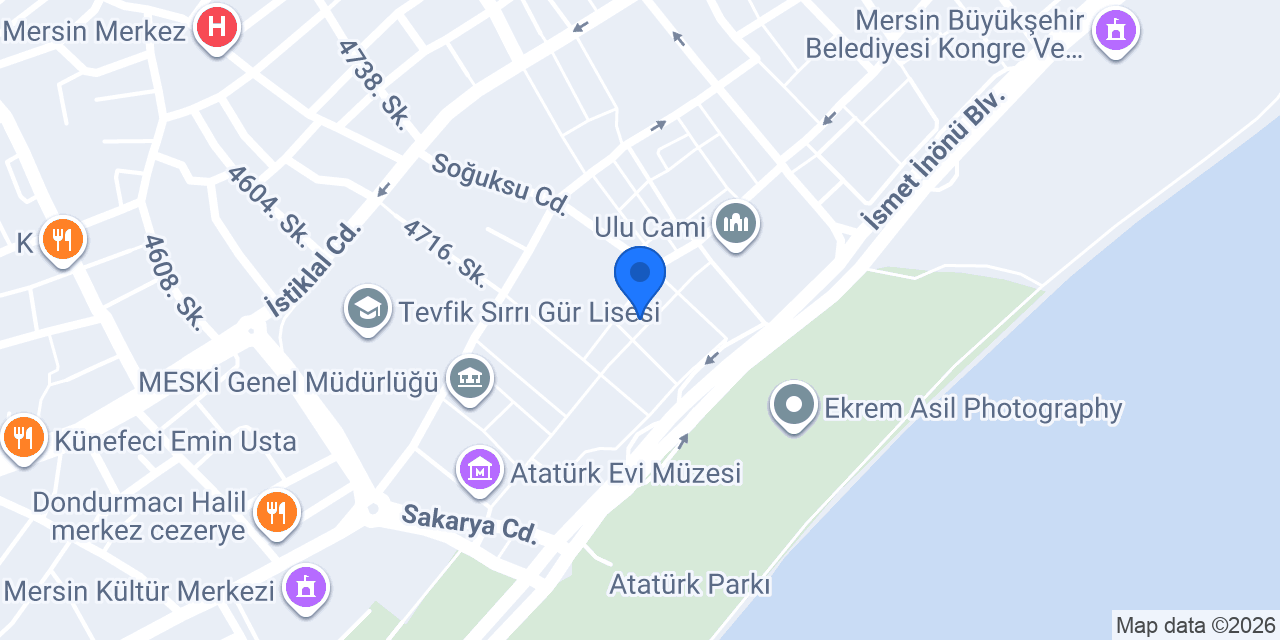 Ersen Kuyumculuk konumu
