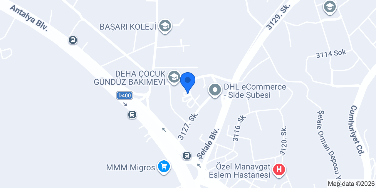 METE AUTO konumu