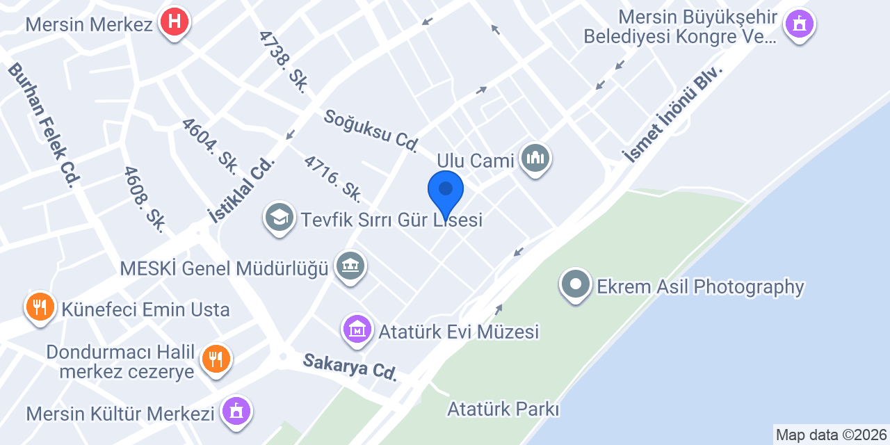 İçel vip temizlik konumu