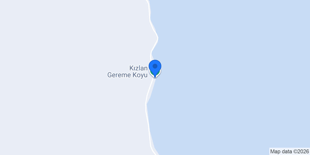 Datça Kamp Alanları konumu