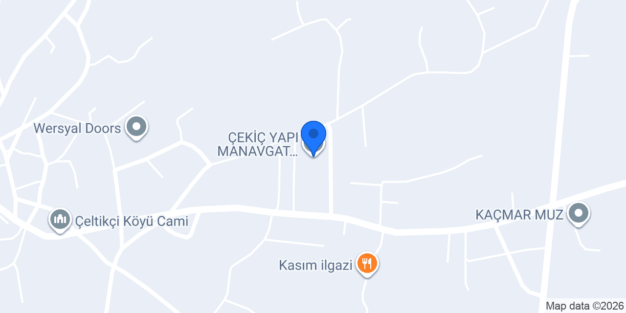 ÇEKİÇ YAPI MANAVGAT - Kepenk - Otomatik Kapı konumu