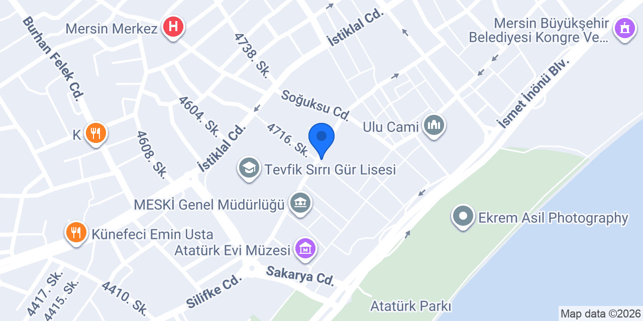 Manolya Çiçekçilik konumu