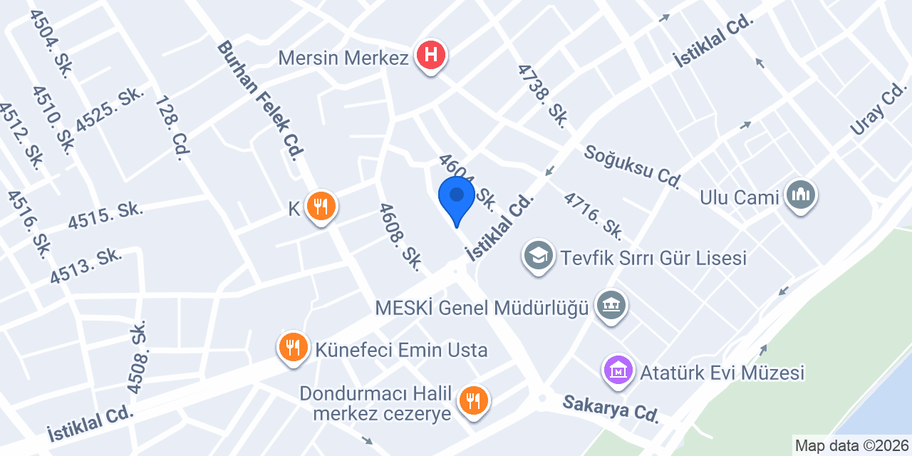 Yağmur Sauna & Hamam konumu