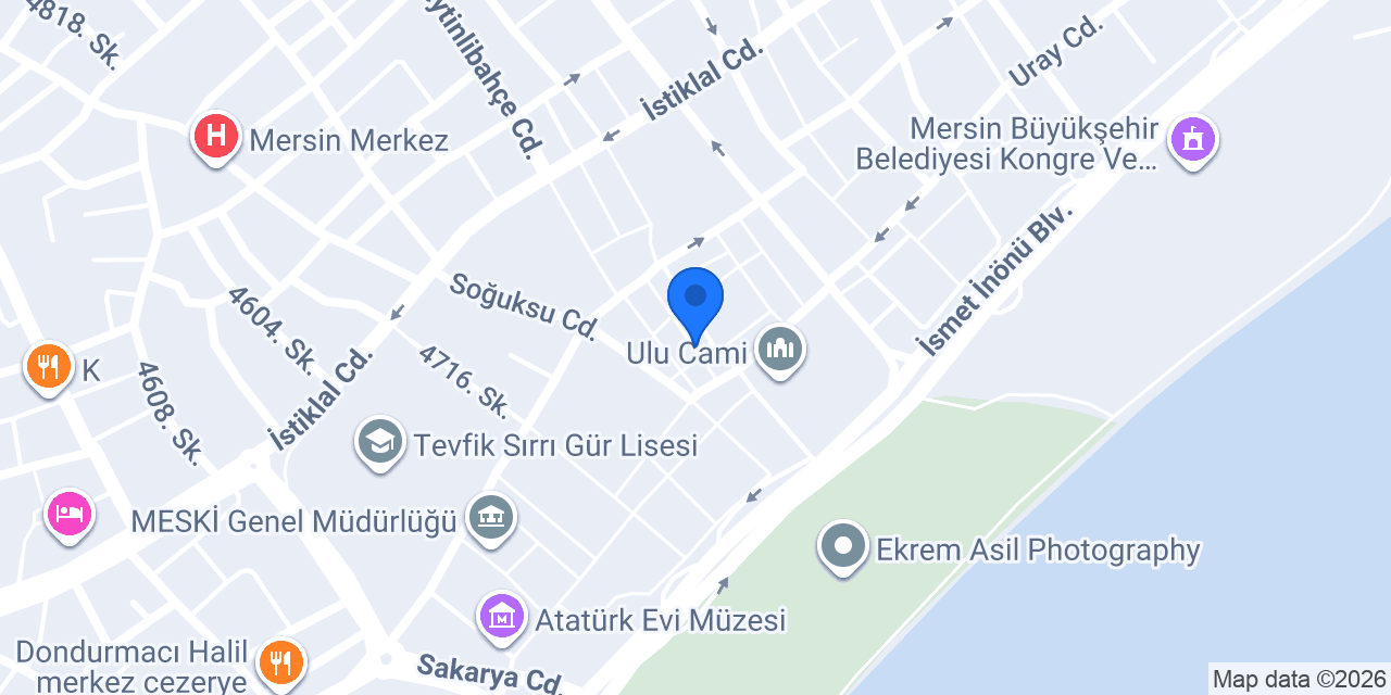 İbrahim Ertaş Erkek Berberi | Mersin konumu