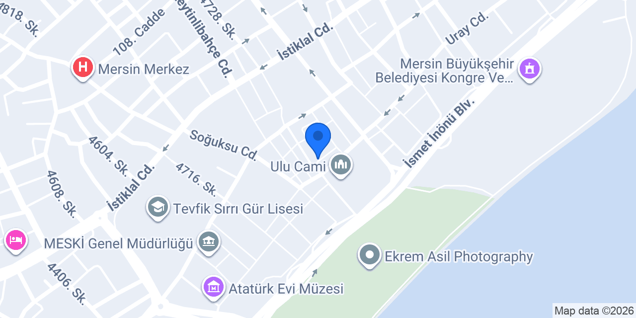 Güven Cafe konumu