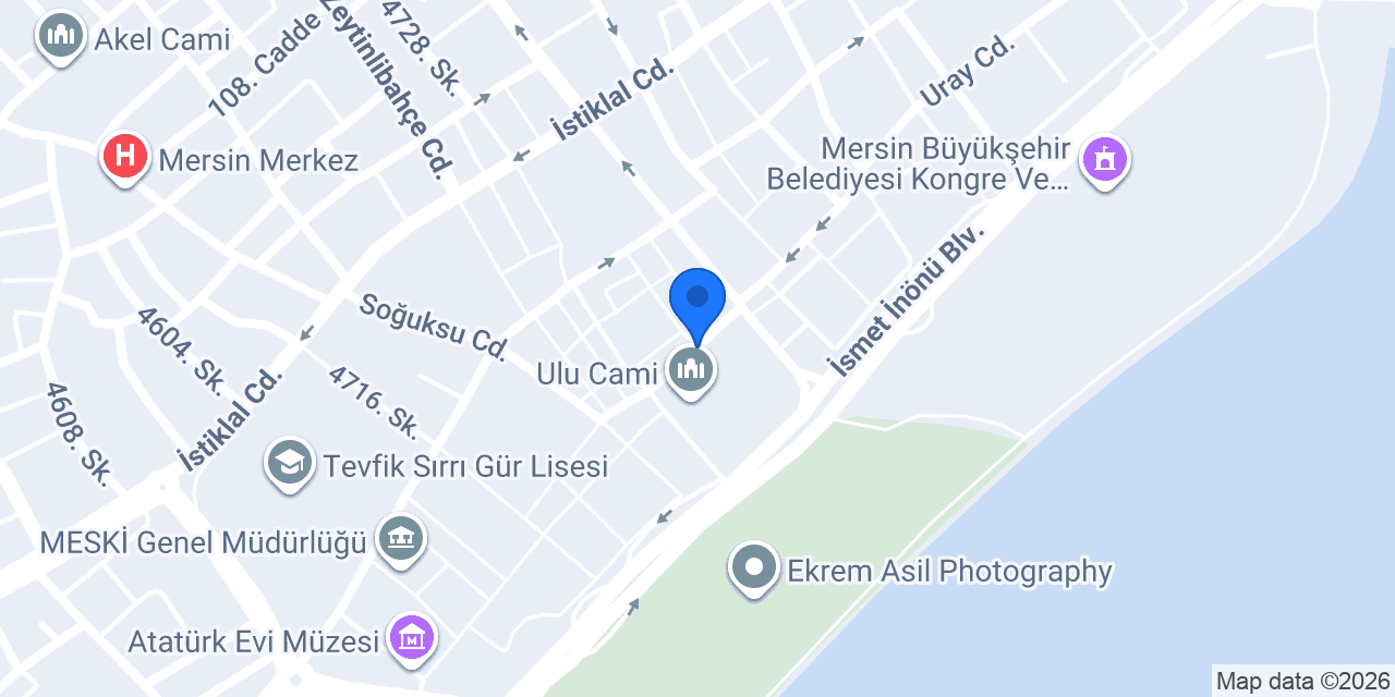 Ertürk Kuyumculuk konumu