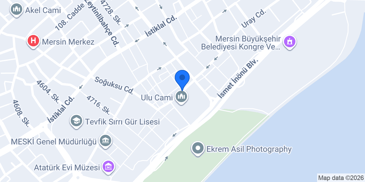 Saatçioğulları Optik - Saat konumu