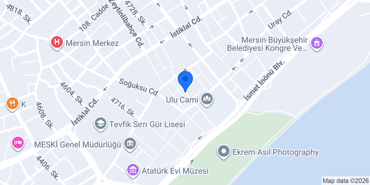 Meltem Tasarım konumu