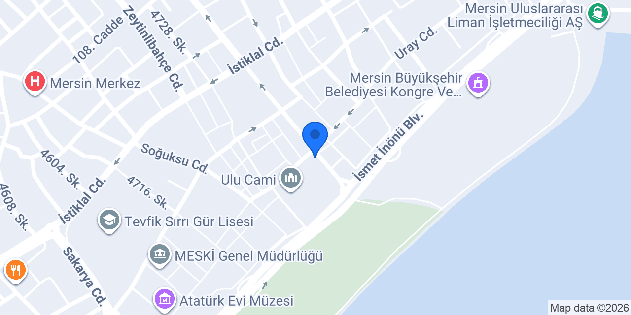 Ayça Cafe konumu