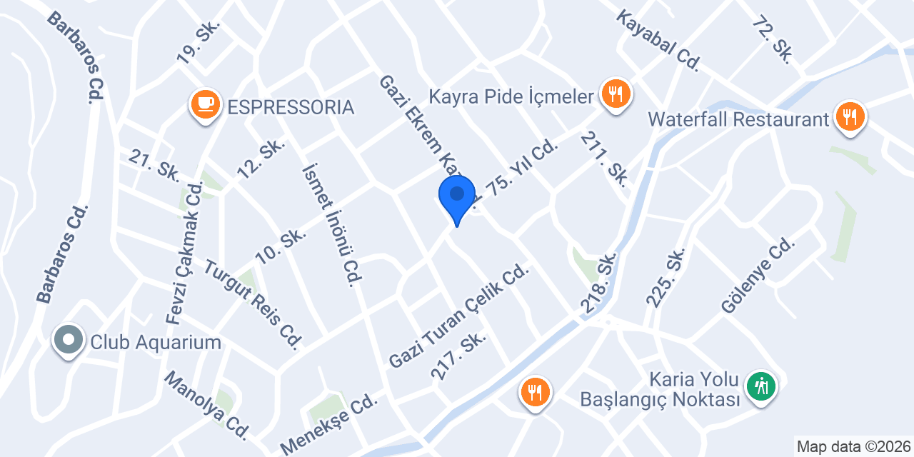 Cadde Pizza | Pide | Kebap Salonu | İçmeler Pizza Pide konumu