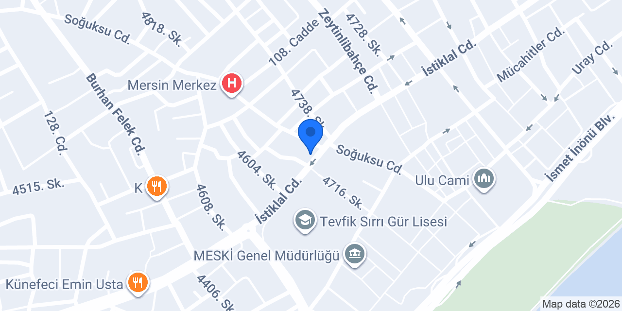 Gürsoy Avukatlık Bürosu konumu