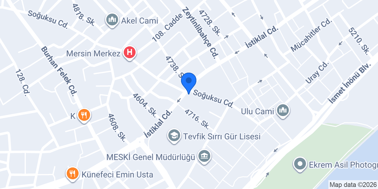 Diş Hekimi Remzi Müderris konumu