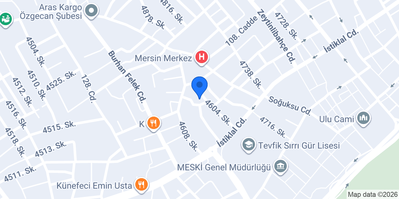Yılmaz Diş Laboratuarı konumu