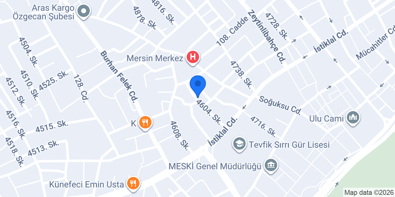 Çözer Mali Müşavirlik Ltd. Şti konumu