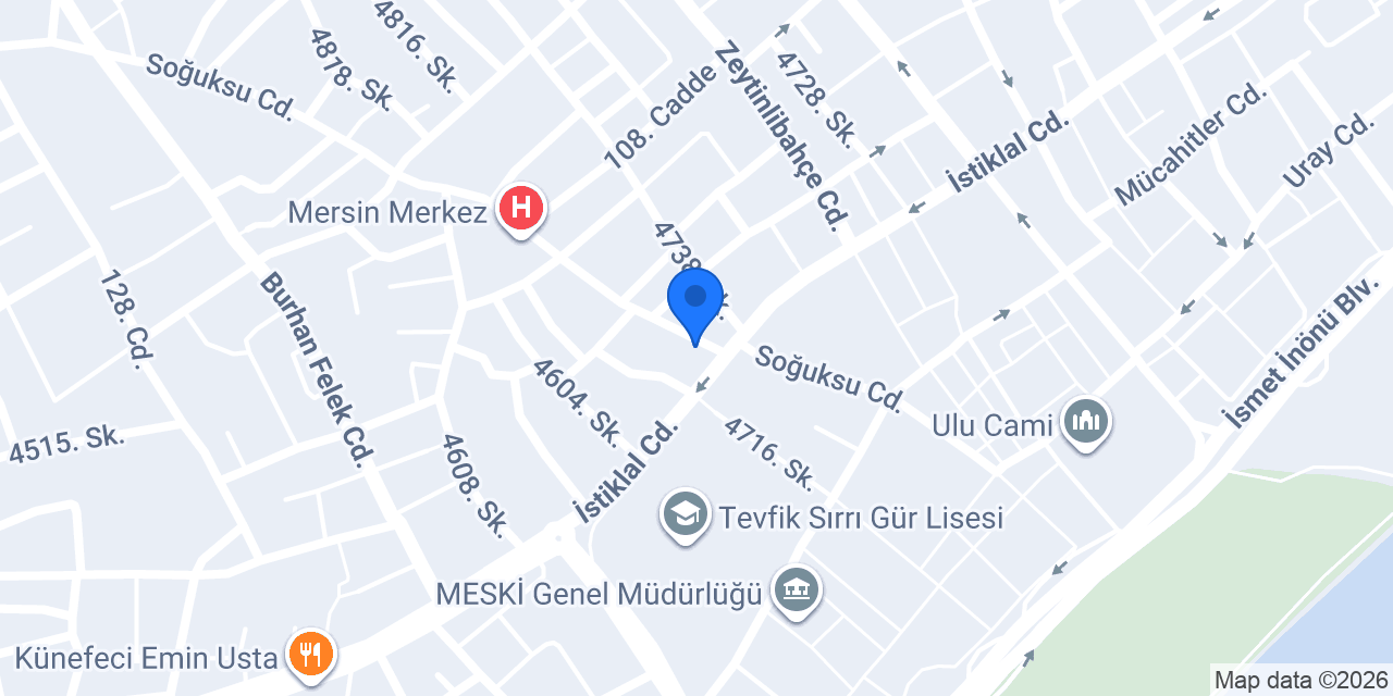 sağlam cam&çerçeve mersin konumu