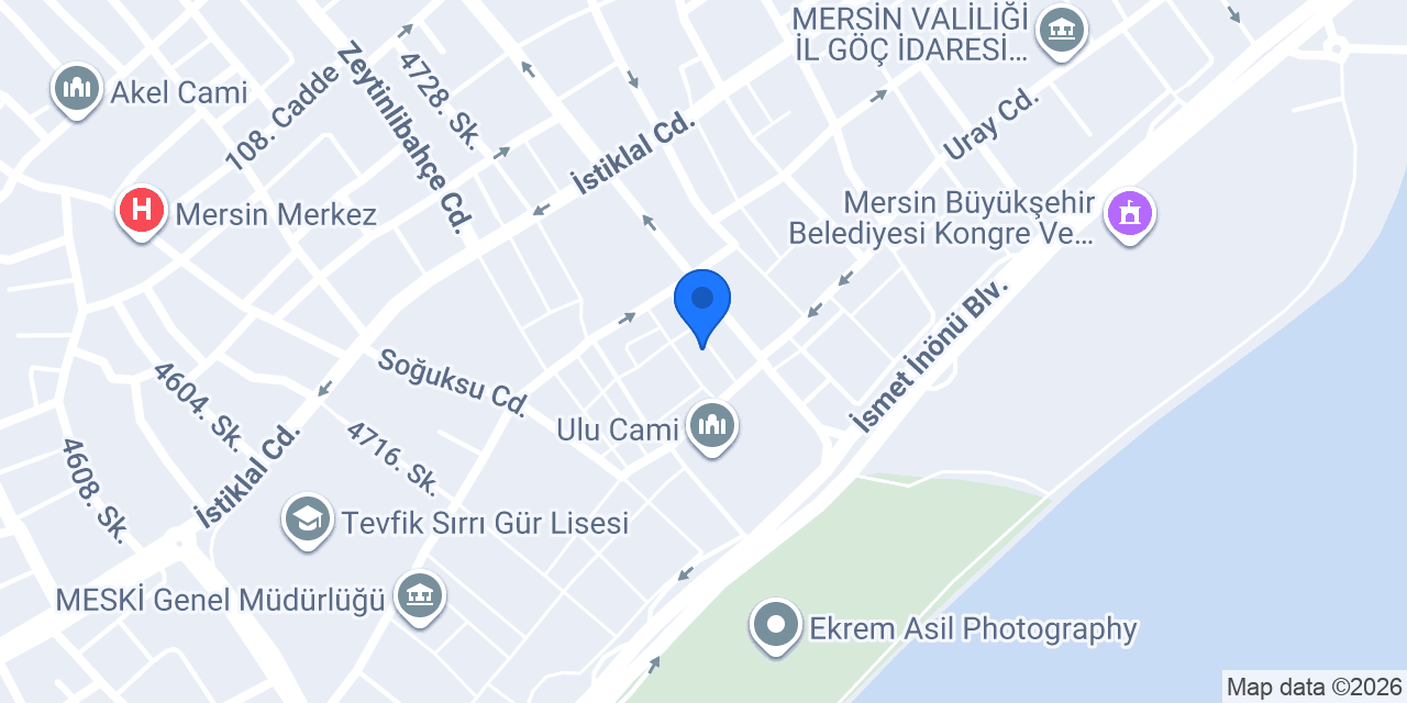 Tamur Sürücü Kursu konumu