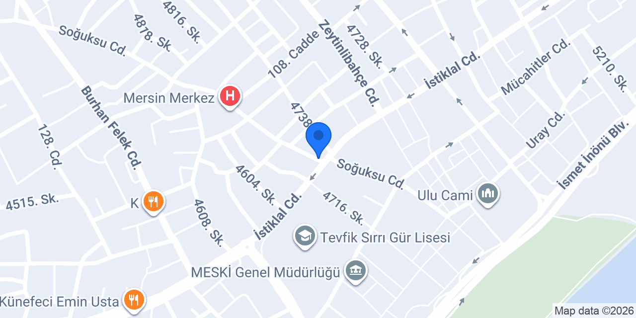 Avukat İbrahim Kütük konumu