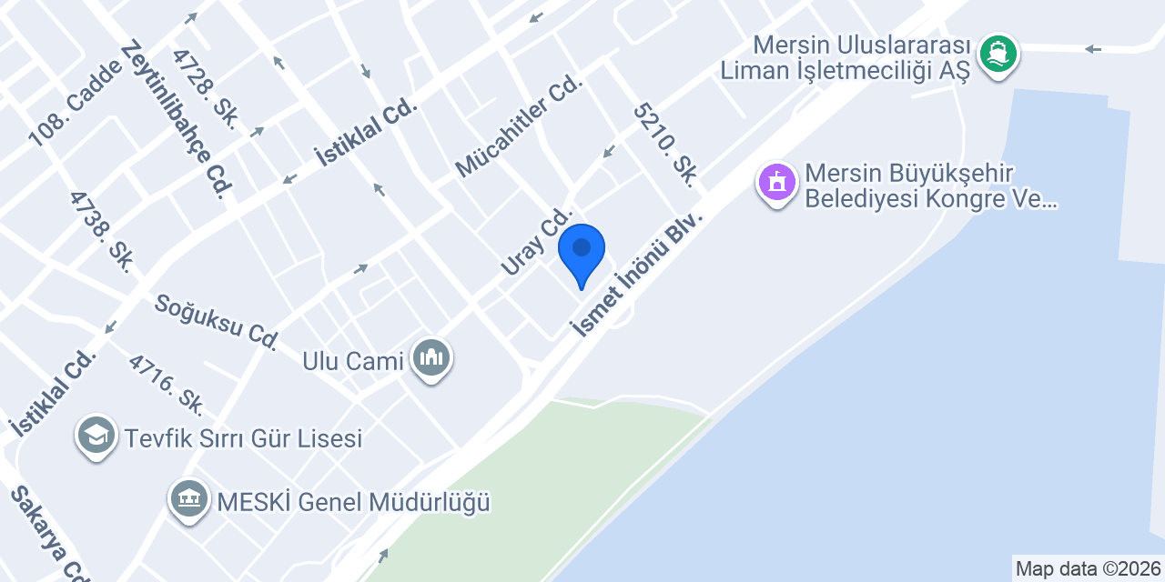 Erhan gsm MERSİN konumu