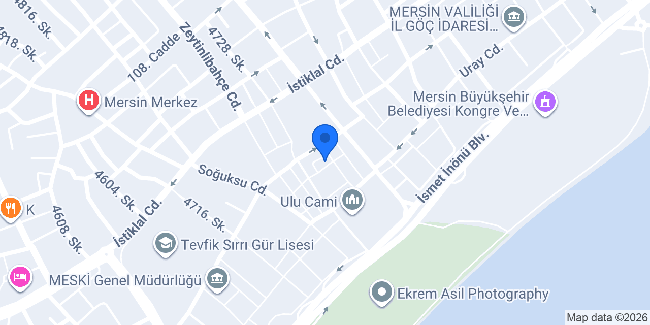 Öz Sedir Kebap Salonu konumu