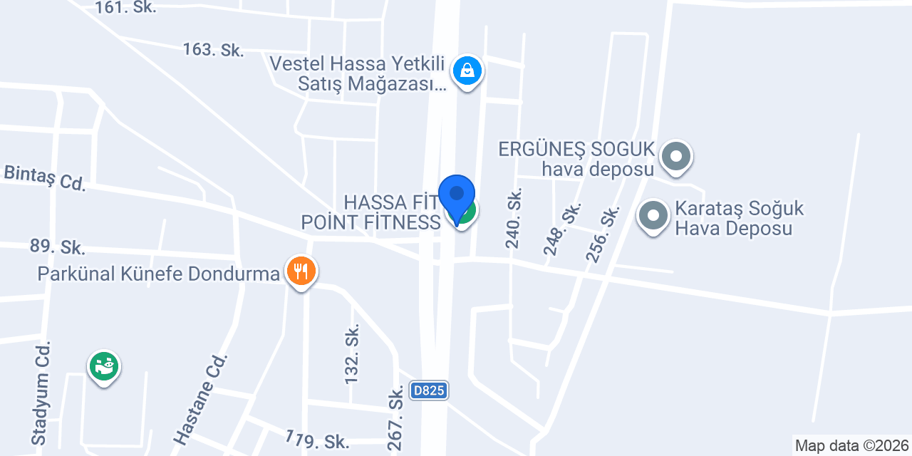 YENİDEN REFAH PARTİSİ HASSA İLÇE BAŞKANI konumu