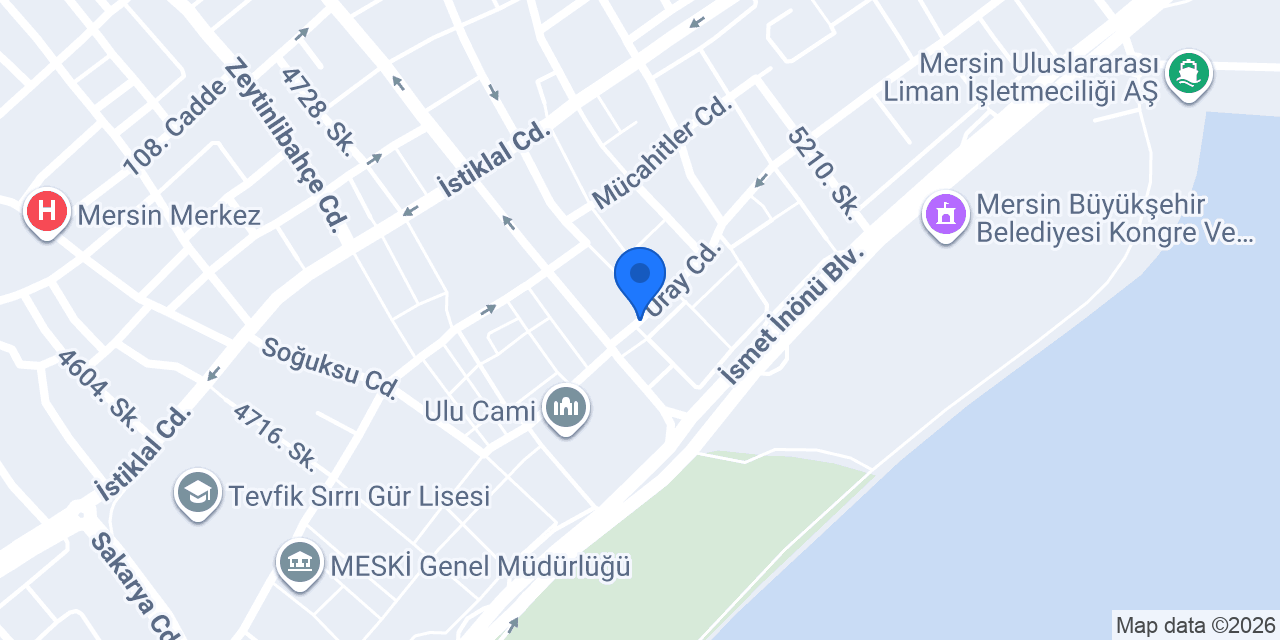 Mersin Limit Özel Öğretim Kursu konumu