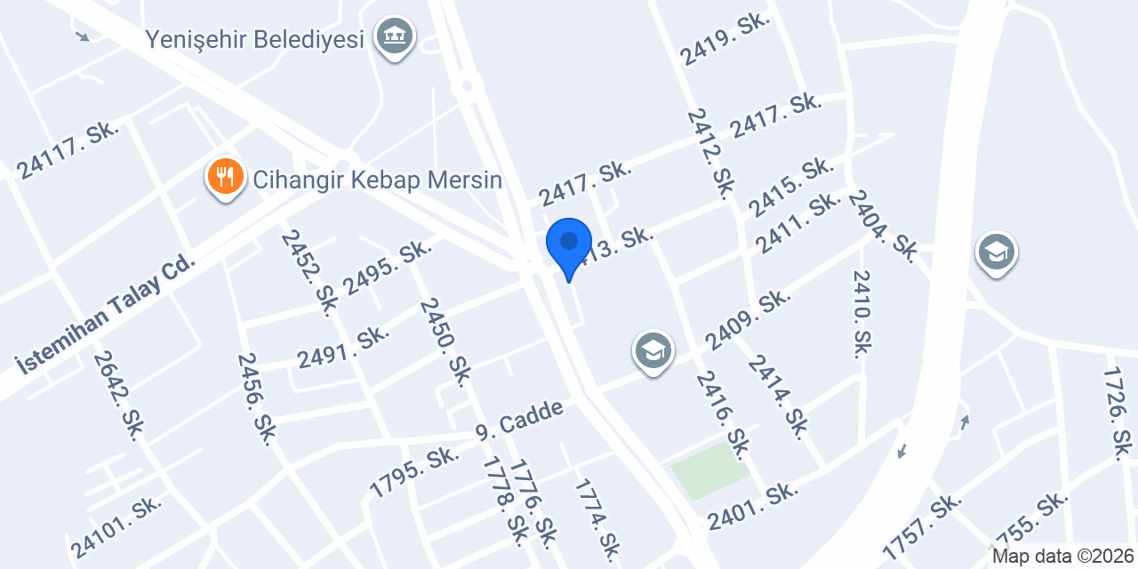 QNB Yenişehir Şubesi konumu