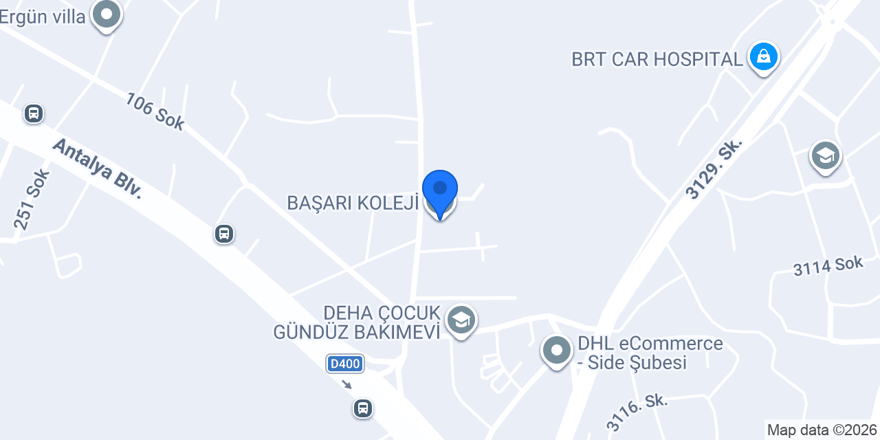 BAŞARI KOLEJİ konumu