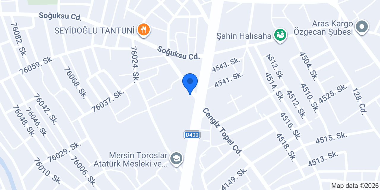 Meşhur Tatlıcı Bülent Usta Dondurmacı konumu
