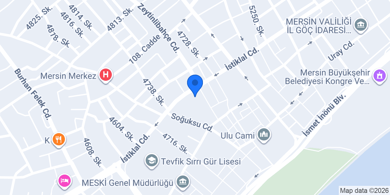 Serbest Muhasebeci Yusuf Kılınç konumu