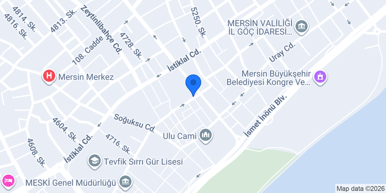 Tunç Avukatlık Bürosu konumu
