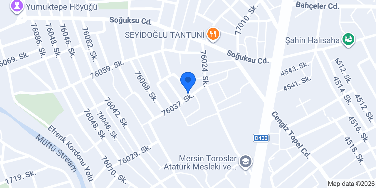 Çağdaş Market konumu