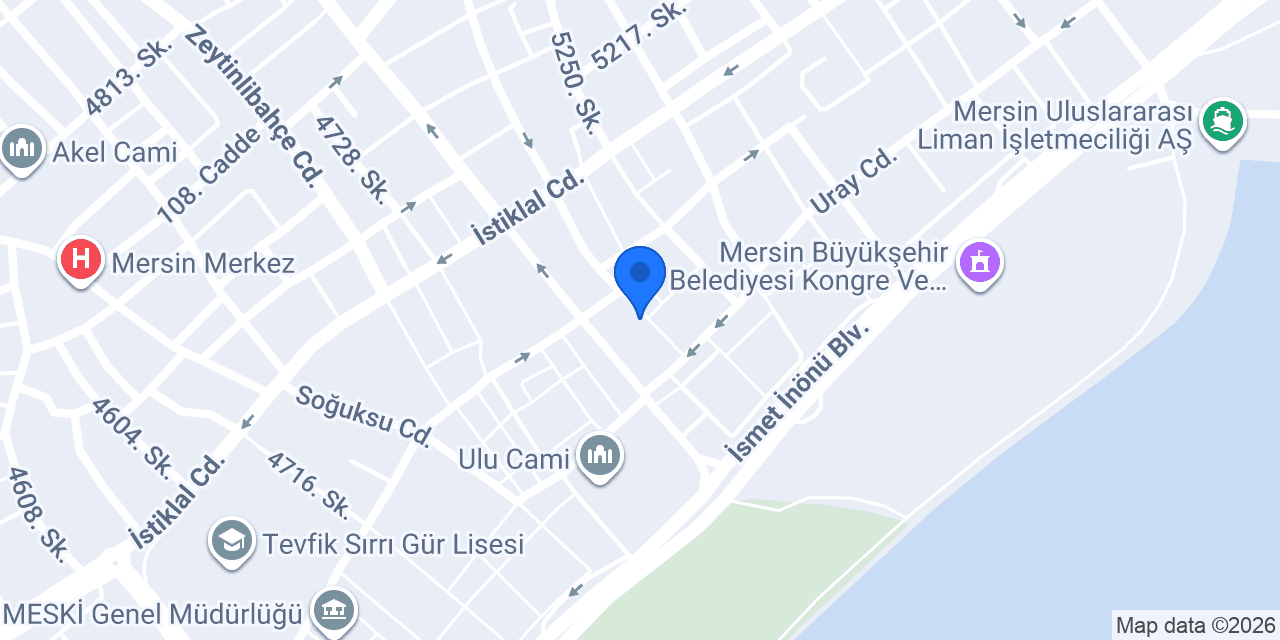 Mete kuaför konumu