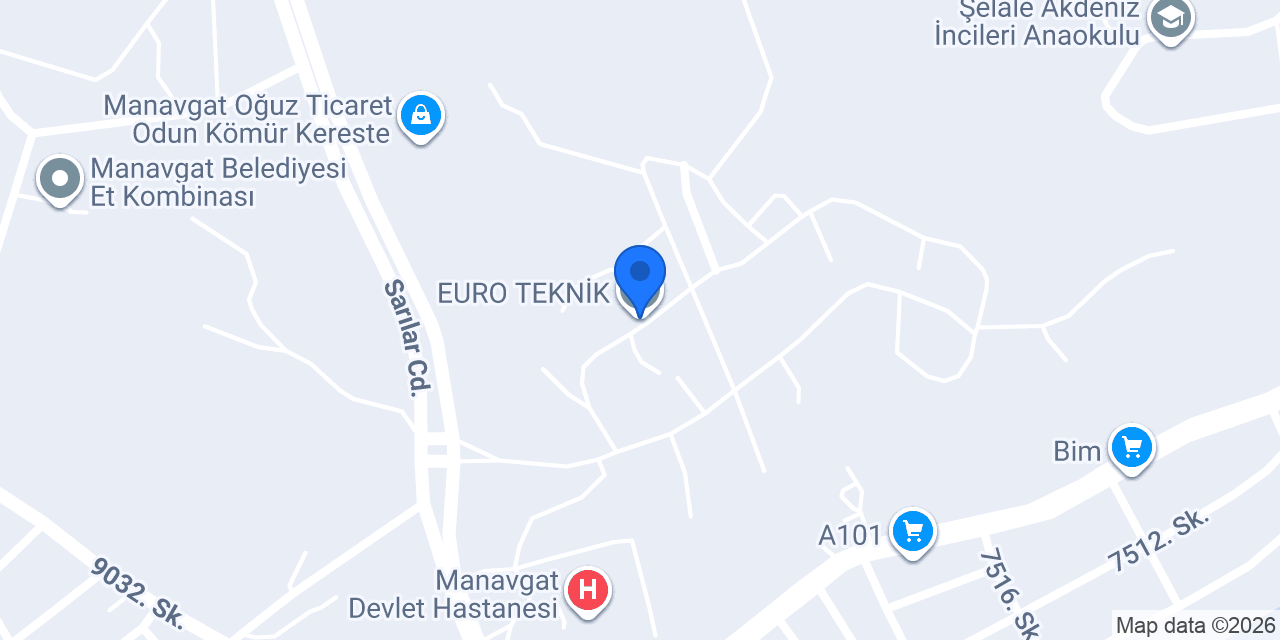 EURO TEKNİK konumu