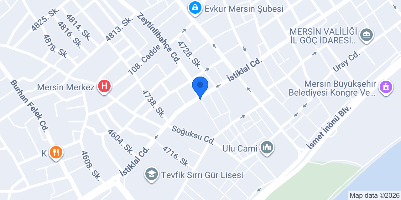 Akarca gıda konumu