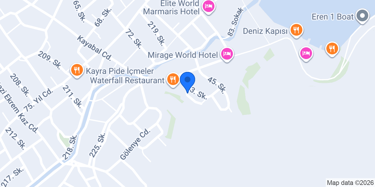 Dilhan Hotel konumu