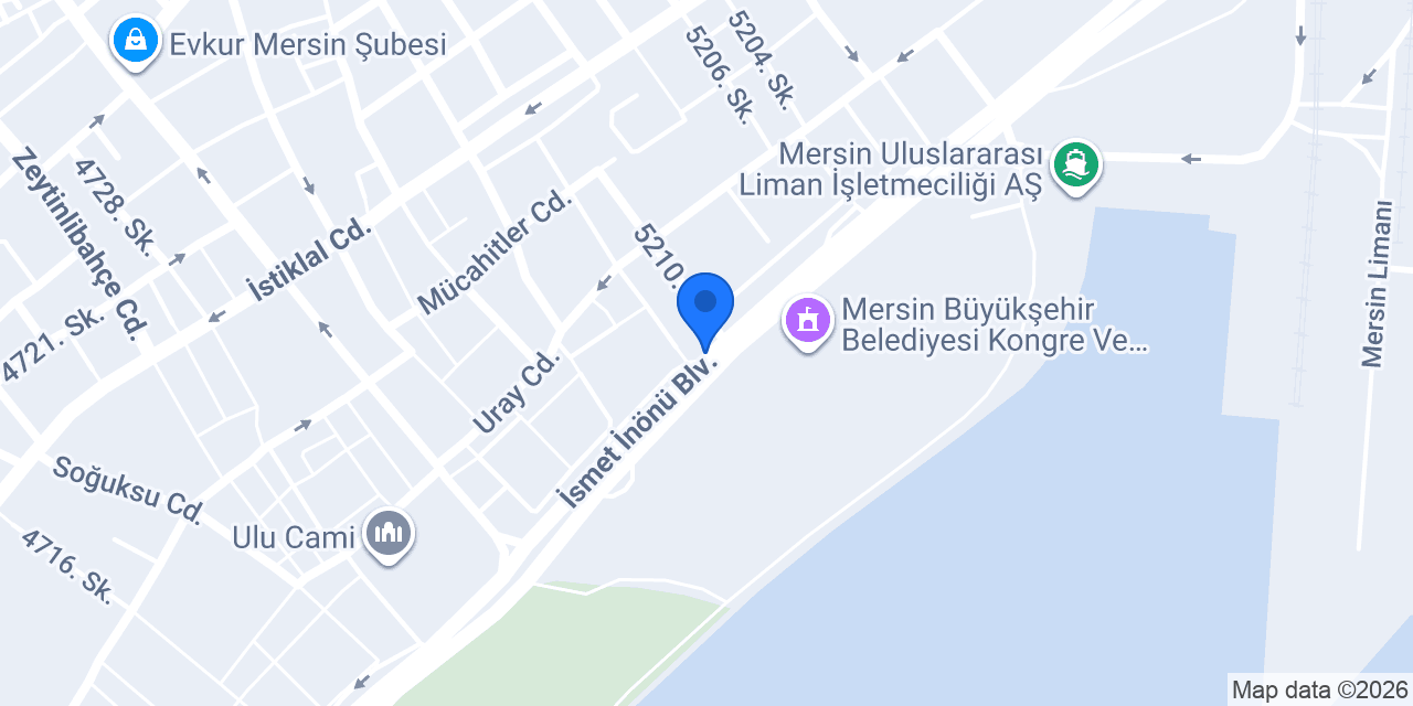 Kumdereli Gemi Acentası konumu