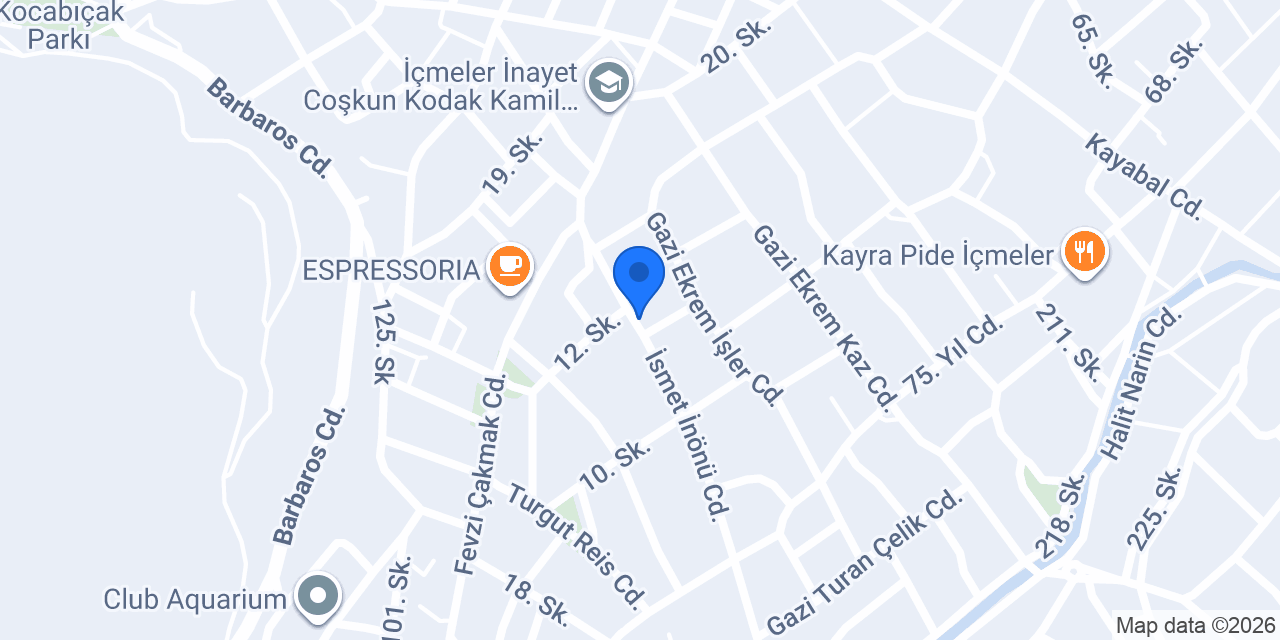 alsancak motor içmeler konumu