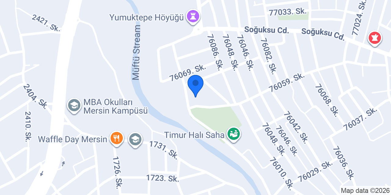 Yumuktepe Polis Merkezi Amirliği konumu