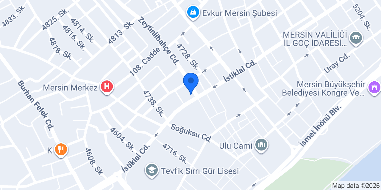 Antmen Avukatlık Bürosu konumu