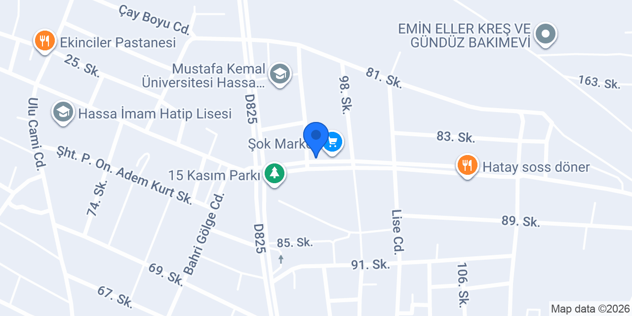 Efsane Döner konumu