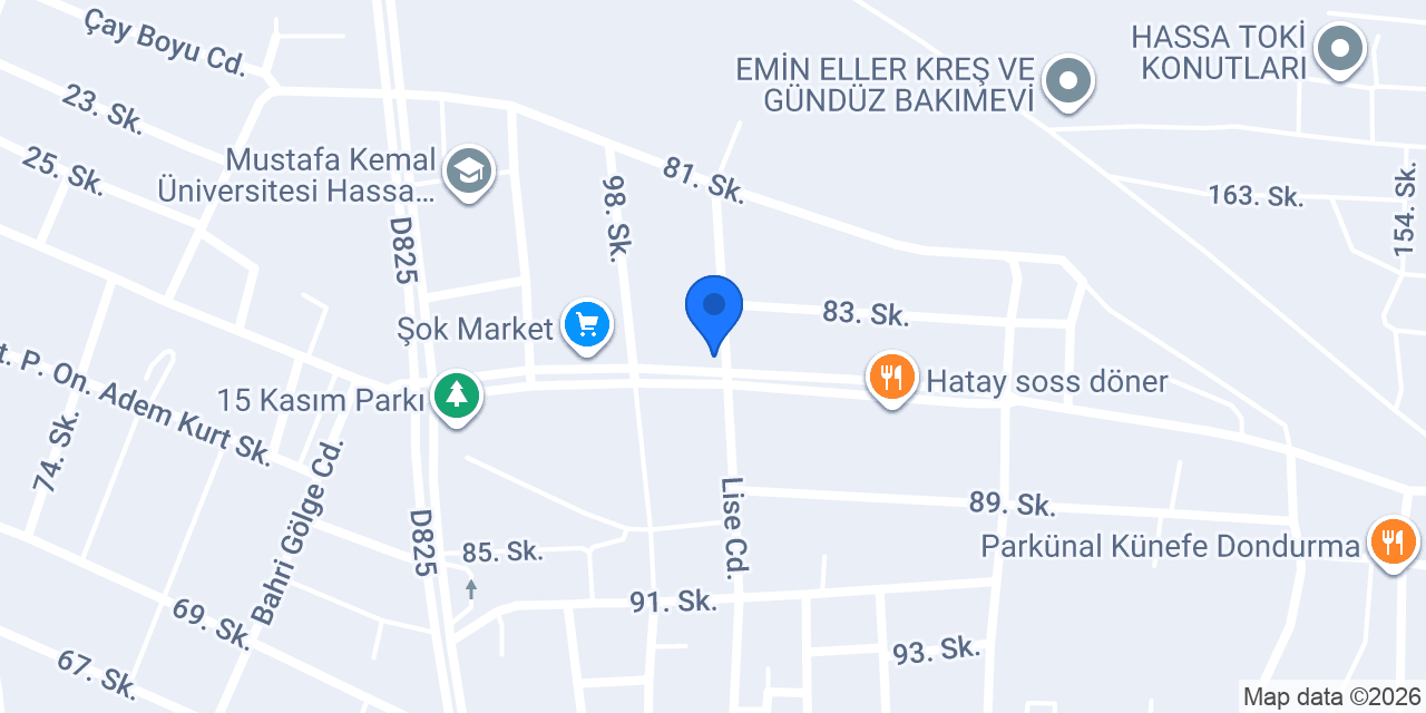 Terzi sebahattin konumu