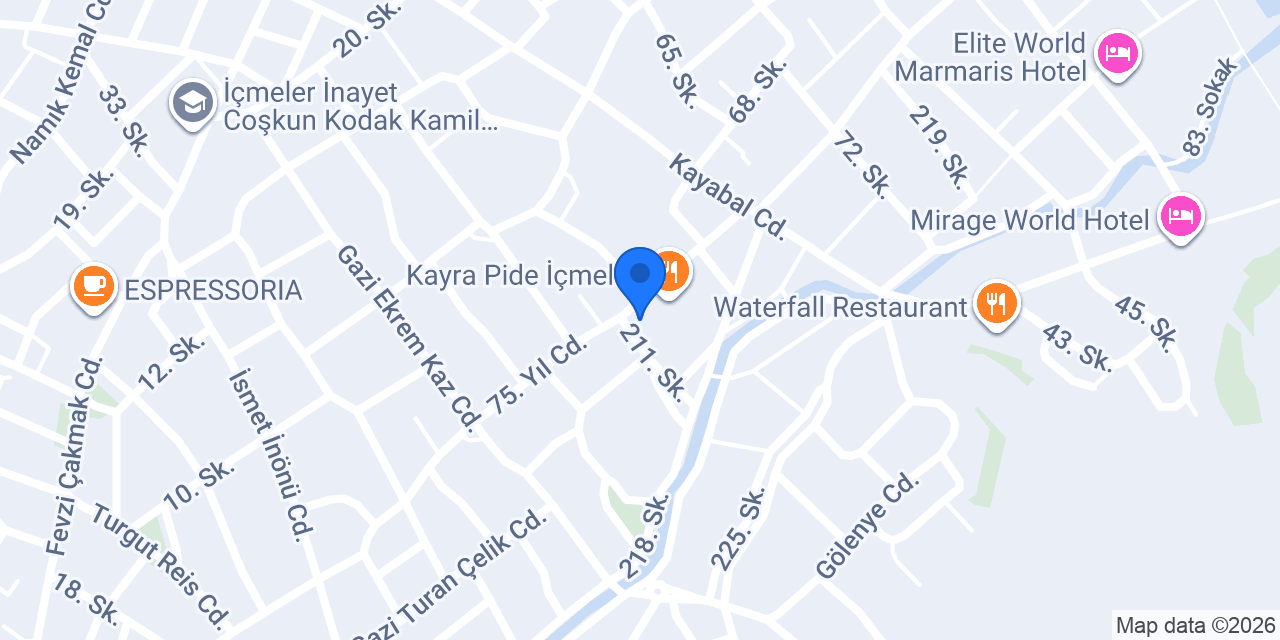 Meryem Turkish Restaurant konumu
