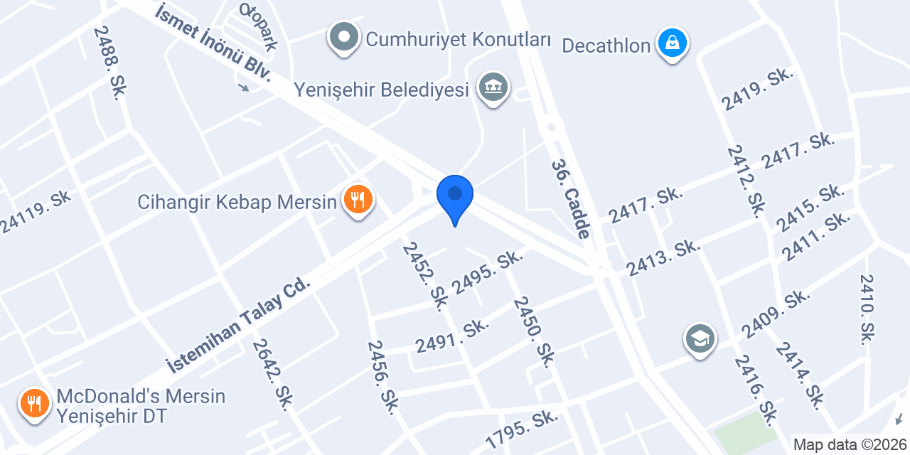 Murat Mersinli Hair Designer konumu
