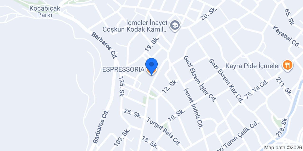ESPRESSORIA konumu